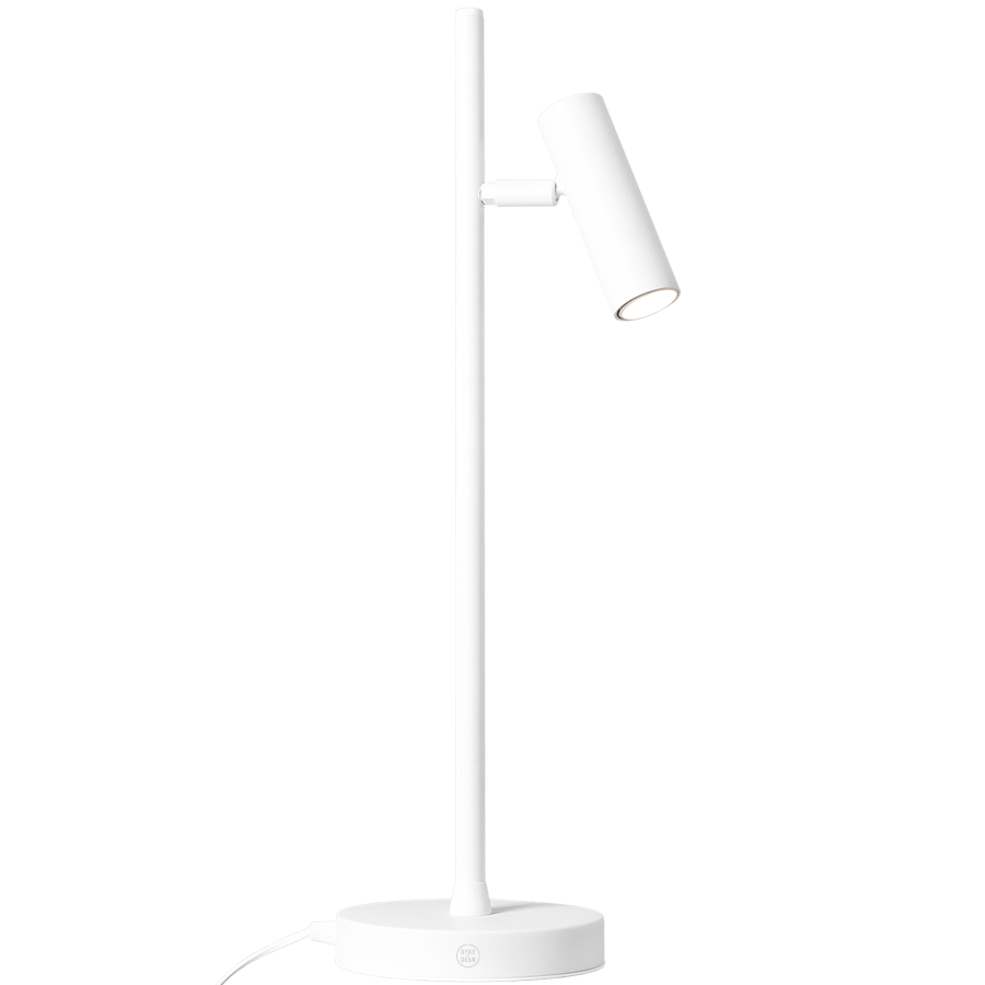 ADJUSTABLE TABLE SPOT LIGHT WHITE - DYKE & DEAN