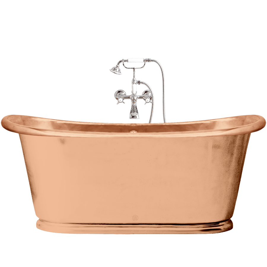 ANTICA ENAMEL CAST IRON BATHTUB COPPER - DYKE & DEAN