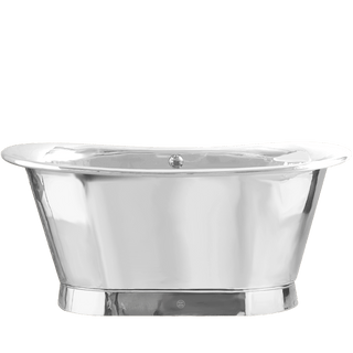 ANTICA GRAND ENAMEL CAST IRON BATHTUB METAL - DYKE & DEAN