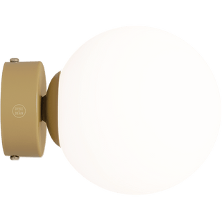 BALL GLOBE OPAL WALL CEILING LIGHT KHAKI - DYKE & DEAN