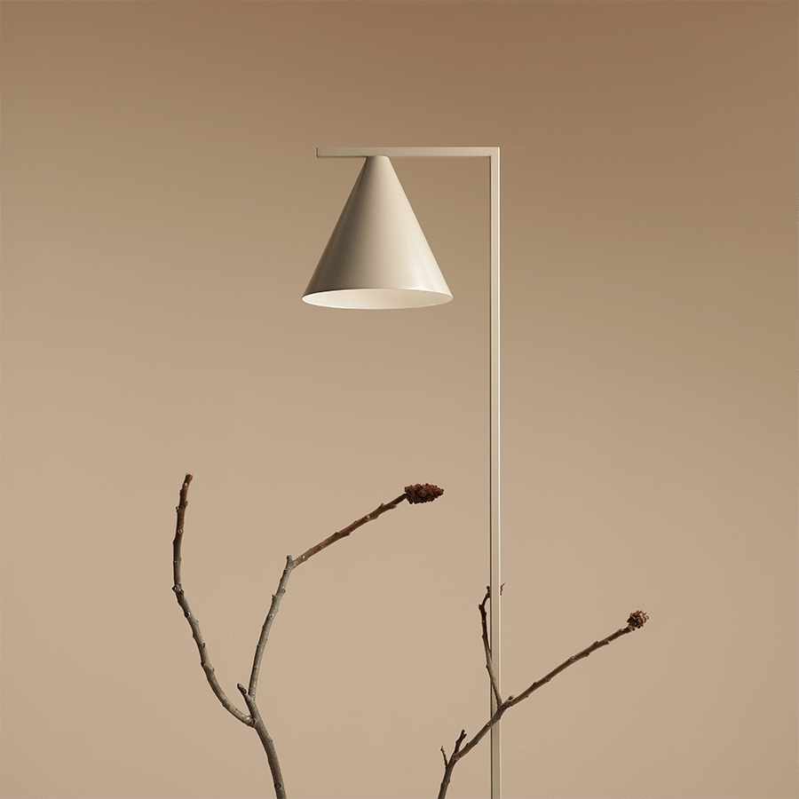 BATON CONE FLOOR LIGHT BEIGE - DYKE & DEAN