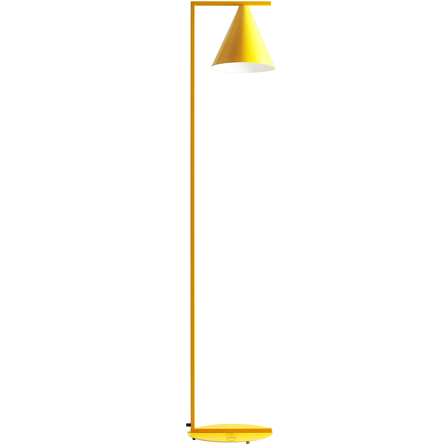 BATON CONE FLOOR LIGHT YELLOW - DYKE & DEAN