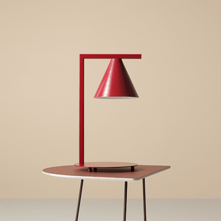 BATON CONE TABLE LIGHT RED - DYKE & DEAN