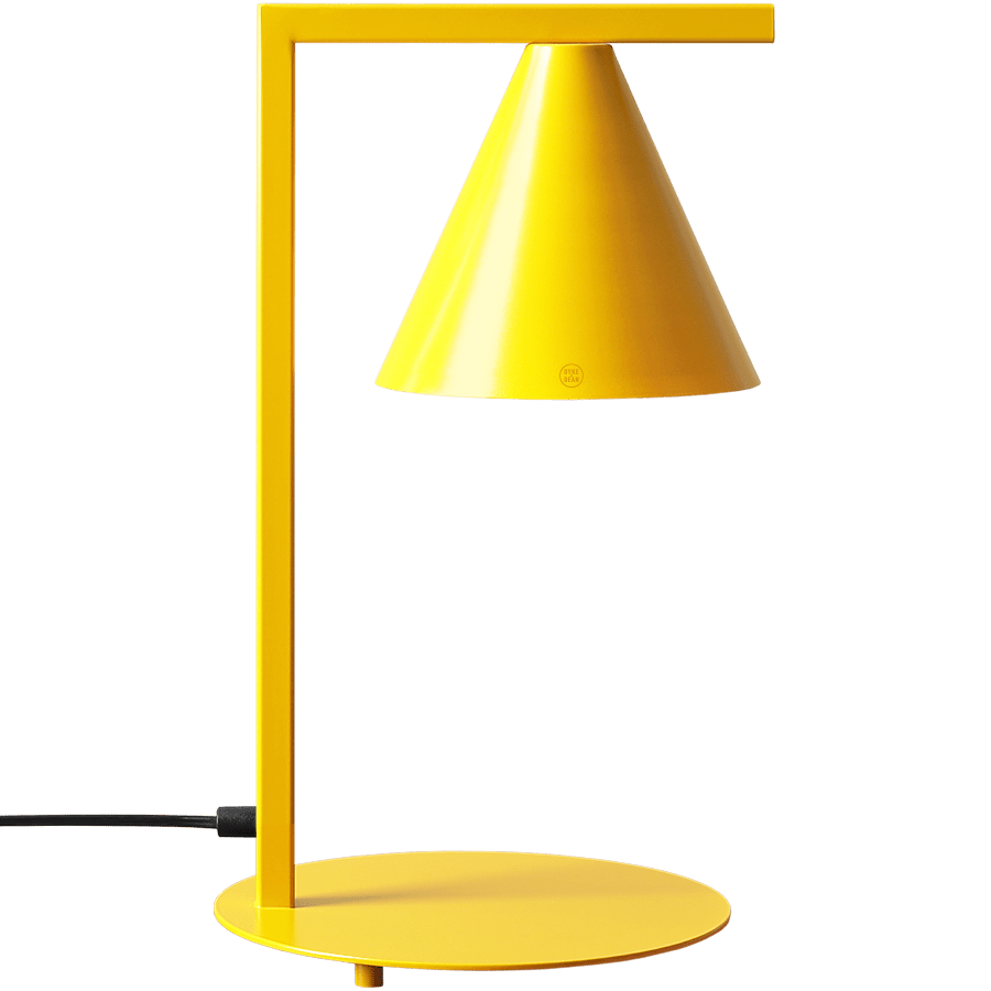 BATON CONE TABLE LIGHT YELLOW - DYKE & DEAN