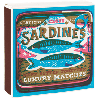 BETTER TOGETHER SARDINES LUXURY SAFETY MATCHES - DYKE & DEAN