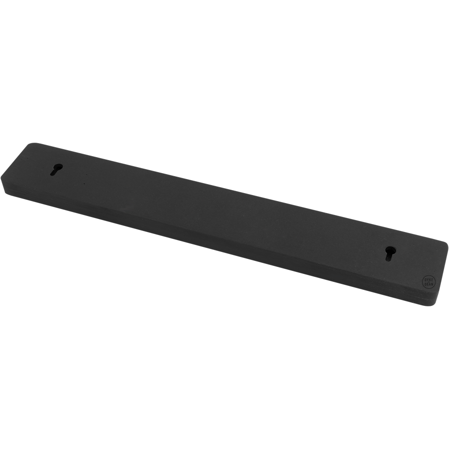 BLACK MAGNETIC WALL KNIFE BLOCK SMALL - DYKE & DEAN