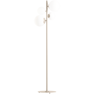 BLOOM OPAL GLOBES FLOOR LIGHT BEIGE - DYKE & DEAN