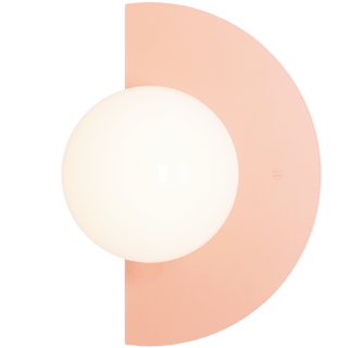 CANDY LOOP GLOBE WALL LIGHT CORAL - DYKE & DEAN