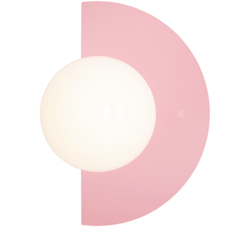 CANDY LOOP GLOBE WALL LIGHT PINK - DYKE & DEAN