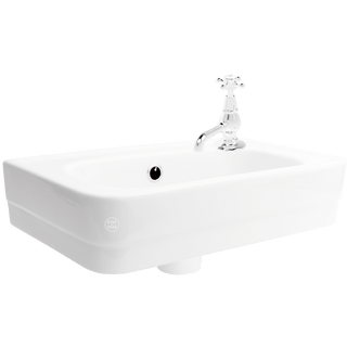 CLOAKROOM WALL HUNG CERAMIC SINK - DYKE & DEAN