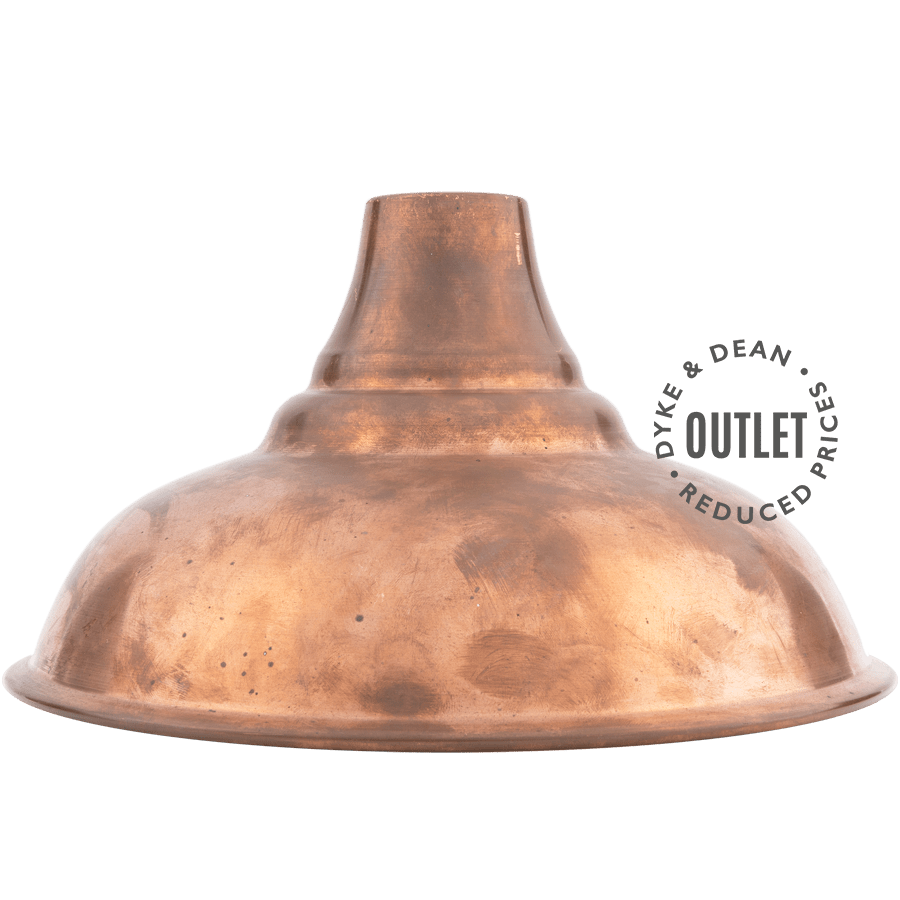 COPPER COOLICON LIGHT SHADE OUTLET - DYKE & DEAN