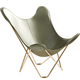 CUERO BUTTERFLY CHAIR GOLD FRAME - DYKE & DEAN