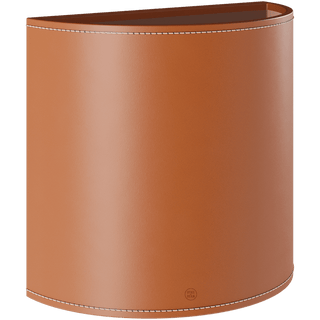 CUERO LEATHER E27 WALL LIGHT LARGE POLO - DYKE & DEAN