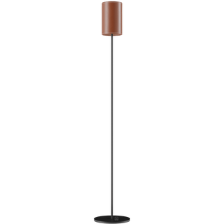 CUERO LEATHER FLOOR LAMP POLO - DYKE & DEAN