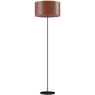 CUERO LEATHER FLOOR LAMP POLO - DYKE & DEAN