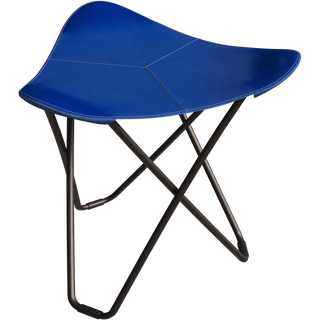 CUERO SUNSHINE FLYING GOOSE OUTDOOR STOOL BLACK FRAME - DYKE & DEAN