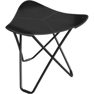 CUERO SUNSHINE FLYING GOOSE OUTDOOR STOOL BLACK FRAME - DYKE & DEAN