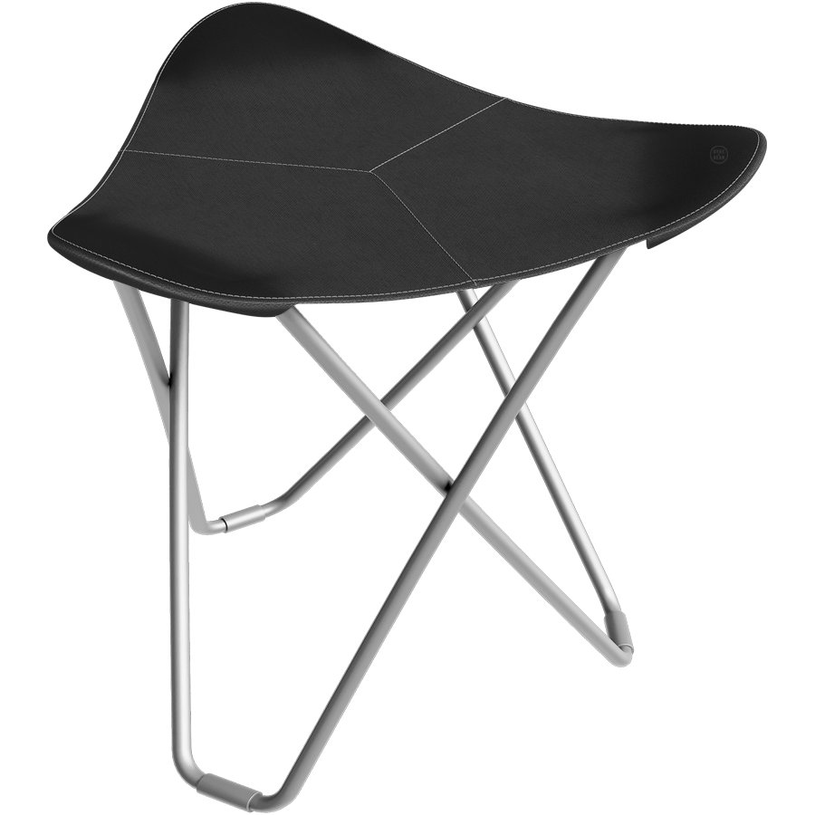 CUERO SUNSHINE FLYING GOOSE OUTDOOR STOOL GREY FRAME - DYKE & DEAN