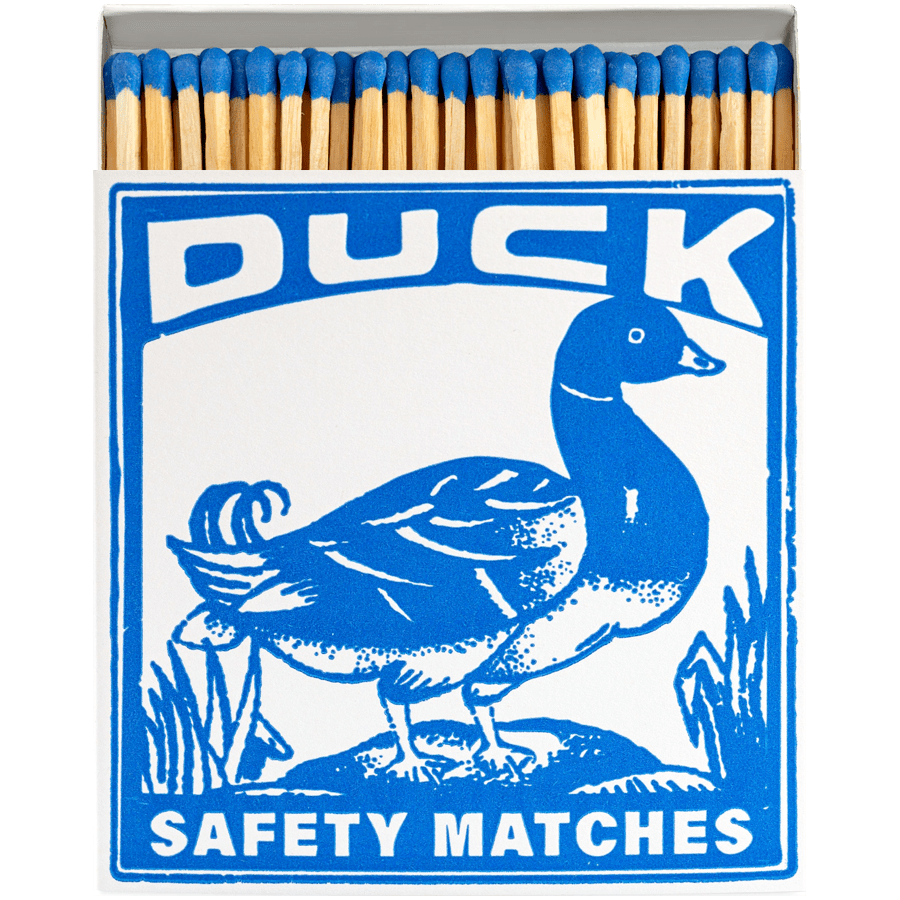 DUCK LUXURY SAFETY MATCHES - DYKE & DEAN