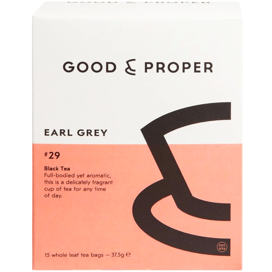 EARL GREY TEABAGS - DYKE & DEAN