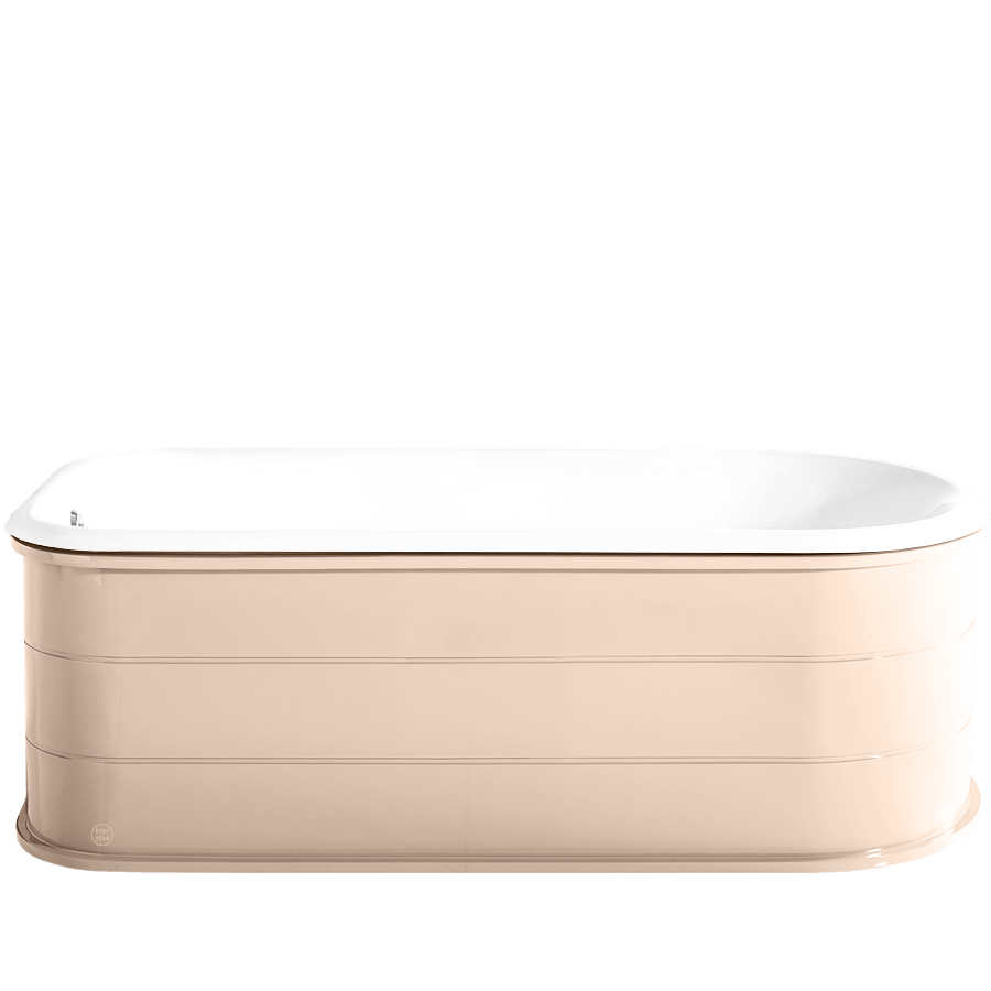 FASHION ENAMEL CAST IRON BATHTUB COLOUR - DYKE & DEAN