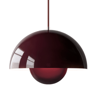 FLOWERPOT PENDANT LAMP DARK PLUM - DYKE & DEAN