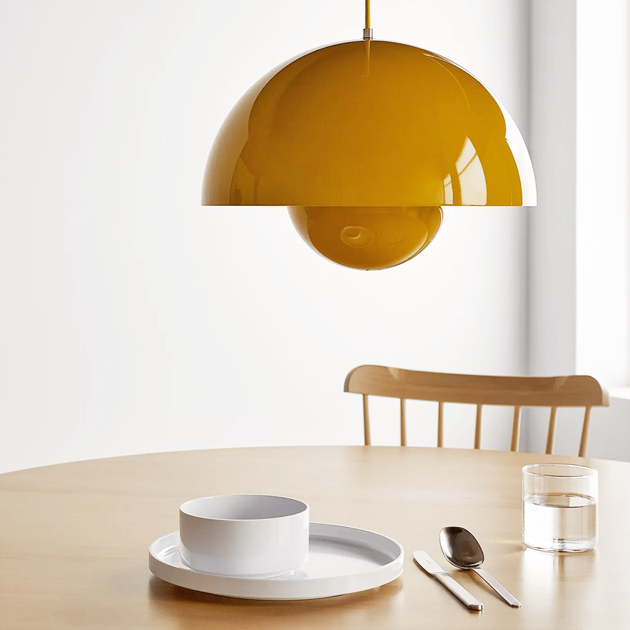 FLOWERPOT PENDANT LAMP MUSTARD - DYKE & DEAN