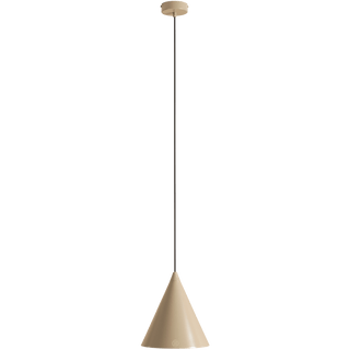 FORM CONE PENDANT SHADE LIGHT BEIGE - DYKE & DEAN