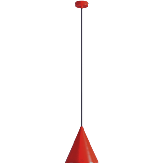 FORM CONE PENDANT SHADE LIGHT RED WINE - DYKE & DEAN