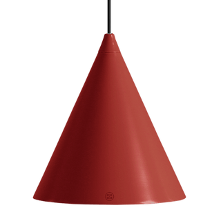 FORM CONE PENDANT SHADE LIGHT RED WINE - DYKE & DEAN