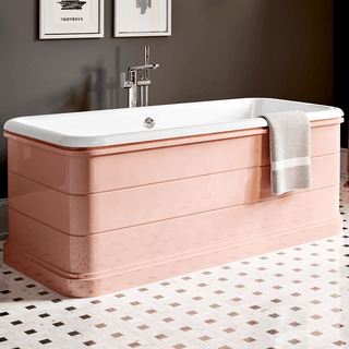 GINGER ENAMEL CAST IRON BATHTUB COLOUR - DYKE & DEAN