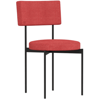 HKLIVING DINING CHAIR ASKRIGG RED - DYKE & DEAN