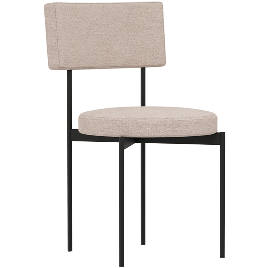 HKLIVING DINING CHAIR UPMINSTER GREY - DYKE & DEAN