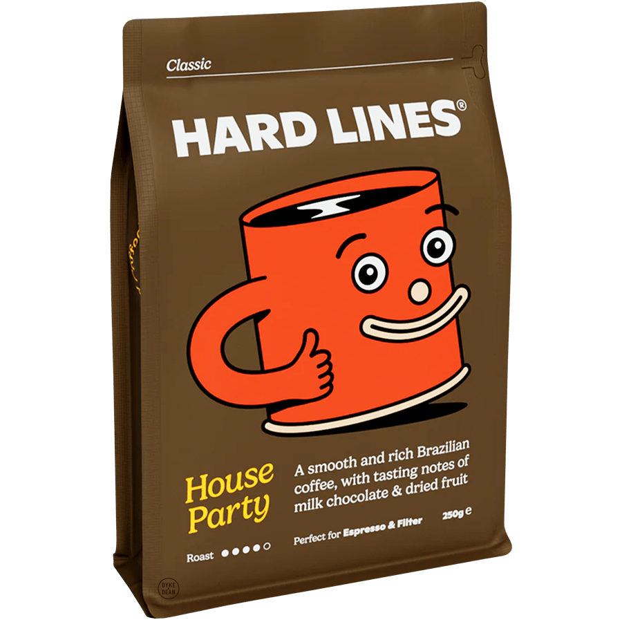 HOUSE PARTY COFFEE BEANS 250g - DYKE & DEAN