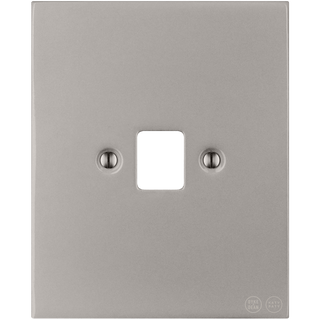 KATY PATY PORCELAIN PLATE PC/ USB WALL SOCKET GREY - DYKE & DEAN