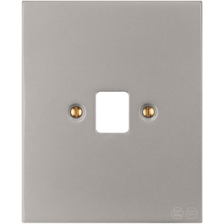 KATY PATY PORCELAIN PLATE PC/ USB WALL SOCKET GREY - DYKE & DEAN