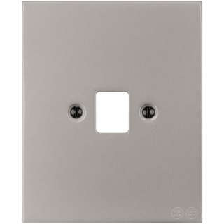 KATY PATY PORCELAIN PLATE PC/ USB WALL SOCKET GREY - DYKE & DEAN