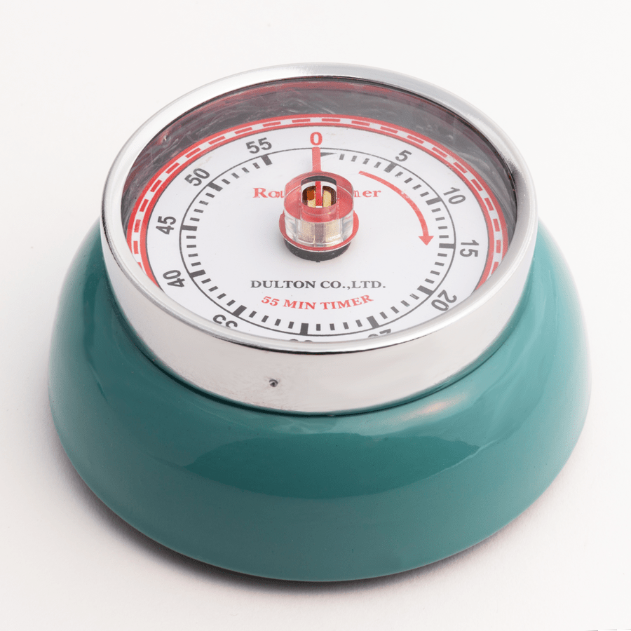 KITCHEN TIMER WITH MAGNET GREY GREEN - DYKE & DEAN