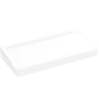 MEDIUM PORCELAIN WALL SHELF WHITE - DYKE & DEAN