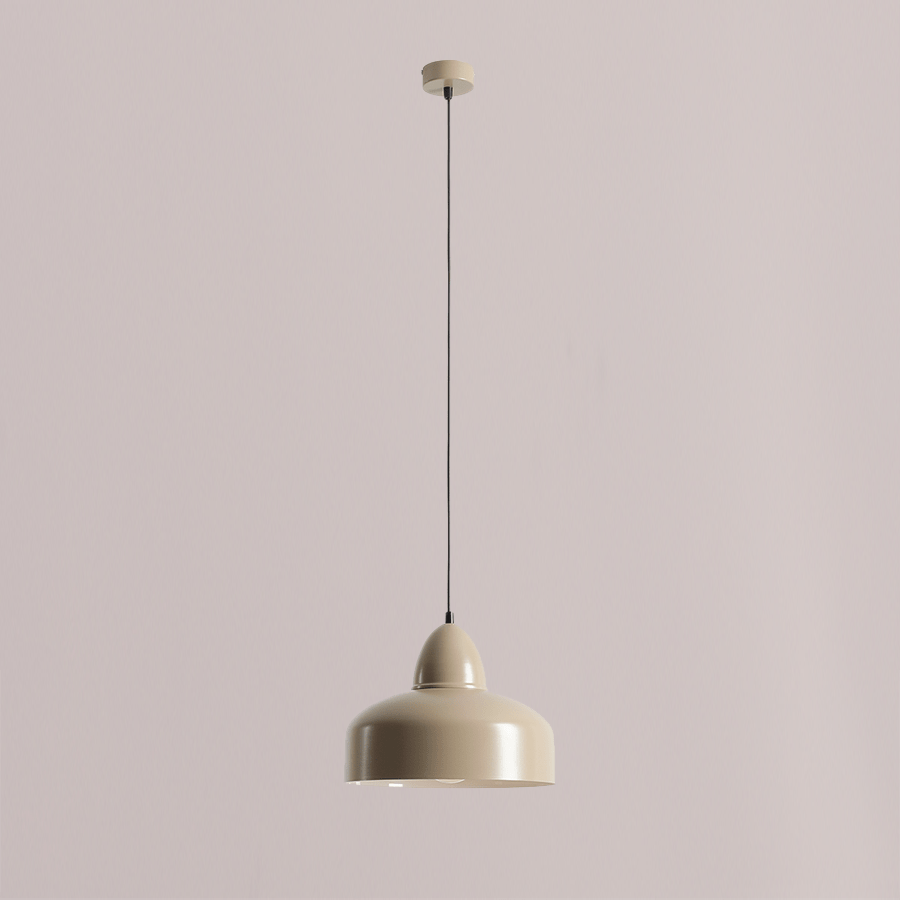 MODERN PENDANT SHADE LIGHT BEIGE - DYKE & DEAN