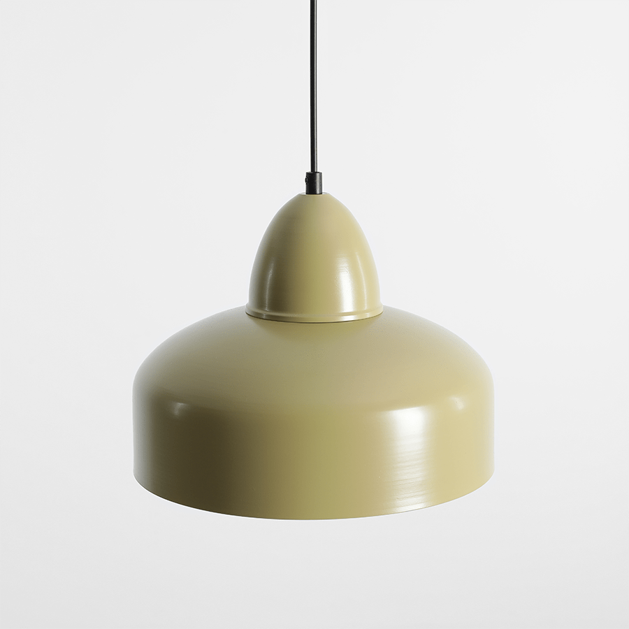 MODERN PENDANT SHADE LIGHT KHAKI - DYKE & DEAN