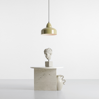 MODERN PENDANT SHADE LIGHT KHAKI - DYKE & DEAN