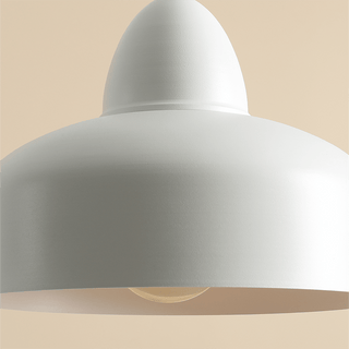 MODERN PENDANT SHADE LIGHT WHITE - DYKE & DEAN