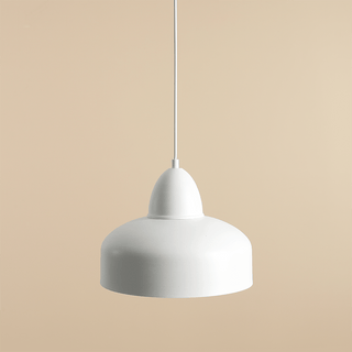 MODERN PENDANT SHADE LIGHT WHITE - DYKE & DEAN