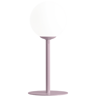 OPAL GLASS GLOBE SMALL TABLE LIGHT LILAC - DYKE & DEAN