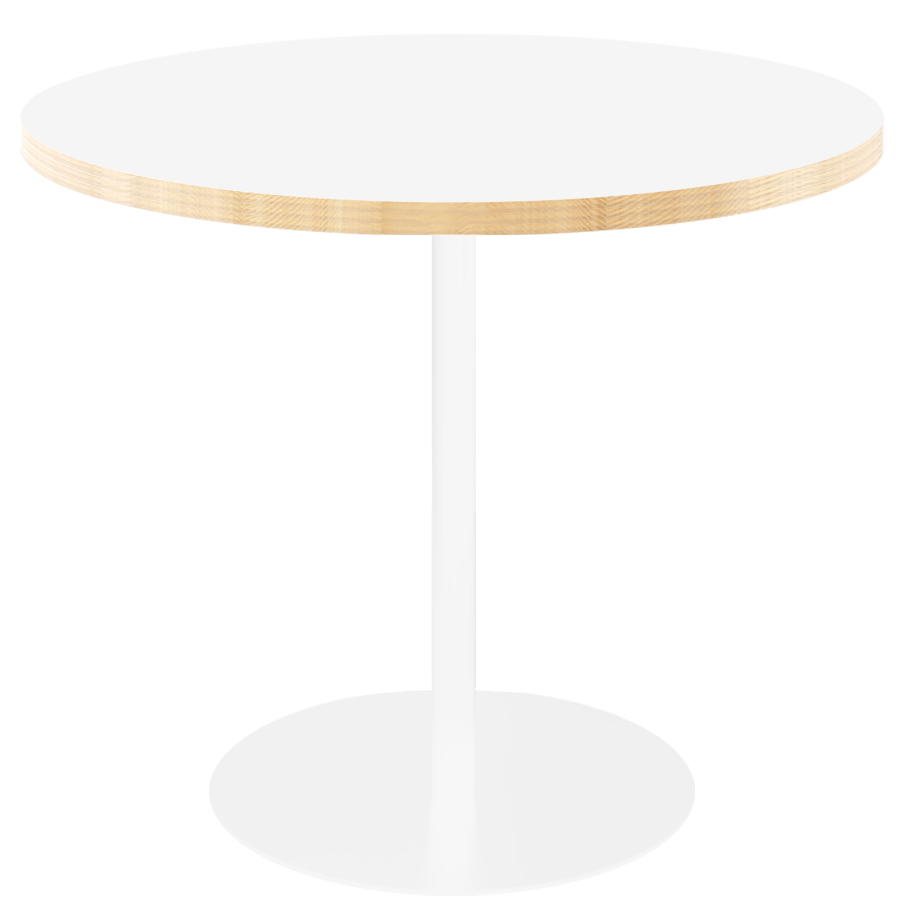 PANAMA SIDE TABLE WHITE BASE - DYKE & DEAN