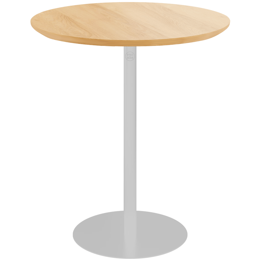 PIAZZA SIDE TABLE 50 OAK GREY - DYKE & DEAN