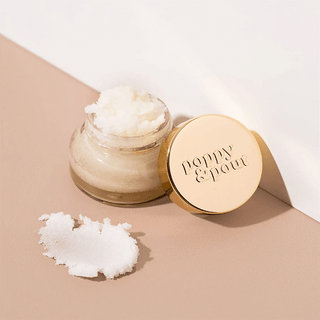 POPPY & POUT ISLAND COCONUT LIP SCRUB - DYKE & DEAN