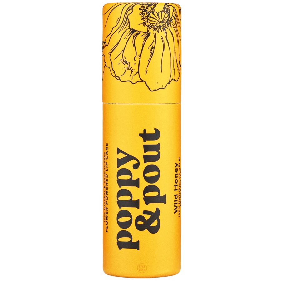 POPPY & POUT WILD HONEY LIP BALM - DYKE & DEAN