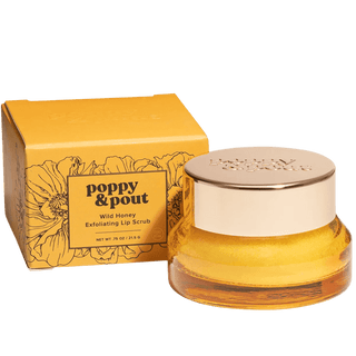 POPPY & POUT WILD HONEY LIP SCRUB - DYKE & DEAN